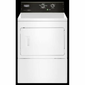 Maytag MEDP575G 27 Inch Wide 7.4 Cu Ft. Electric Dryer White Laundry Appliances Dryers Electric Dryers