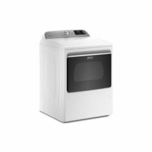 Maytag MGD6230RH 27 Inch Wide 7.4 Cu. Ft. Gas Dryer with Smart Control White Laundry Appliances Dryers Gas Dryers