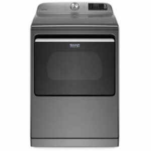 Maytag MGD7230H 27 Inch Wide 7.4 Cu. Ft. Energy Star Rated Gas Dryer with Smart Control Metallic Slate Laundry Appliances Dryers Gas Dryers