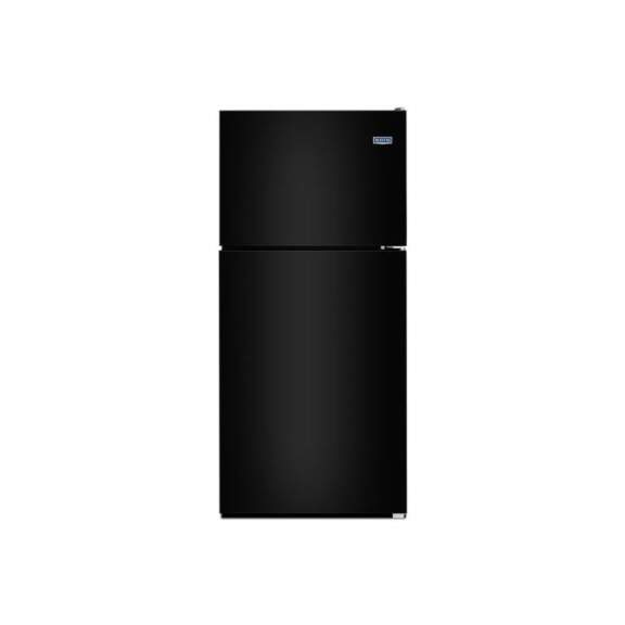 Maytag MRT311FFF 33 Inch Wide 21 Cu. Ft. Energy Star Rated Full Size Refrigerator Black Refrigeration Appliances Full Size Refrigerators Top Freezer