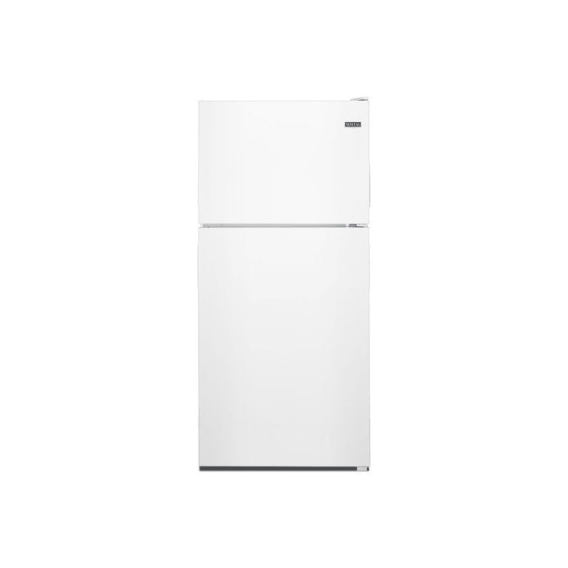 Maytag MRT311FFF 33 Inch Wide 21 Cu. Ft. Energy Star Rated Full Size Refrigerator White Refrigeration Appliances Full Size Refrigerators Top Freezer