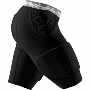McDavid Adults' HEX Contoured Wrap-Around Thigh Shorts Black, 3X-Large - Sport Medicine And Accessories at Academy Sports