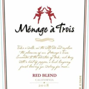 Menage a Trois 2018 Red Blend - Red Wine