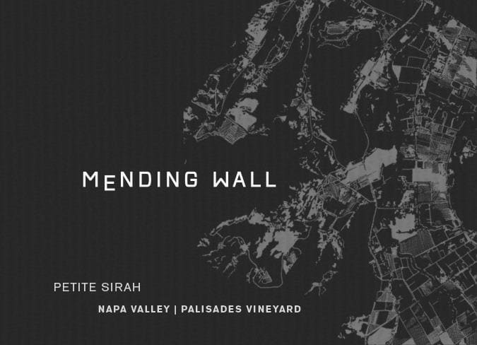 Mending Wall 2015 Palisades Vineyard Petite Sirah - Red Wine