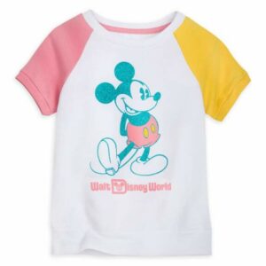 Mickey Mouse Raglan T-Shirt for Girls Walt Disney World