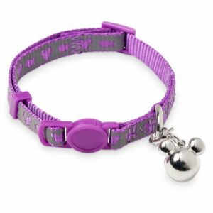 Mickey Mouse Reflective Cat Collar Purple Official shopDisney