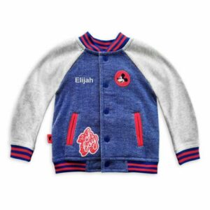 Mickey Mouse Varsity Jacket for Baby Personalized Official shopDisney