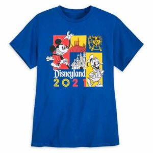 Mickey Mouse and Donald Duck T-Shirt for Adults Disneyland 2021