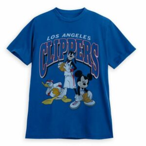 Mickey Mouse and Friends Los Angeles Clippers T-Shirt for Adults by Junk Food Official shopDisney