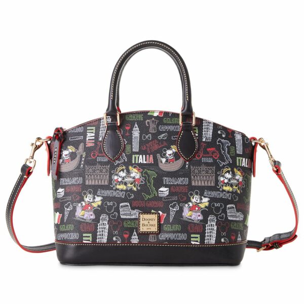 Mickey and Minnie Mouse ''Italia'' Dooney & Bourke Satchel Official shopDisney