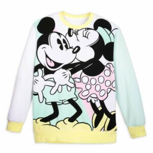 Mickey and Minnie Mouse Pastel Pullover Top for Women Official shopDisney