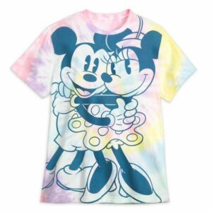 Mickey and Minnie Mouse Pastel T-Shirt for Men Disneyland