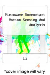 Microwave Noncontact Motion Sensing And Analysis