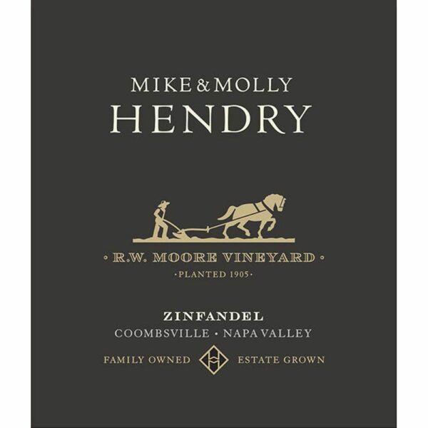 Mike and Molly Hendry 2017 R.W. Moore Vineyard Zinfandel - Red Wine
