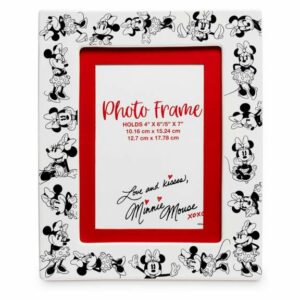 Minnie Mouse Ceramic Photo Frame 4'' x 6'' / 5'' x 7'' Official shopDisney