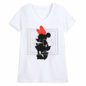 Minnie Mouse Jeweled T-Shirt for Women Walt Disney Studios