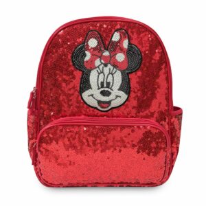 Minnie Mouse Red Sequin Backpack Personalized Official shopDisney