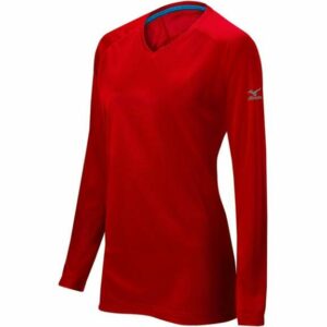 Mizuno Girls' Comp Training Top Red, Large - Wmn Team Sprt Top/Bttm at Academy Sports