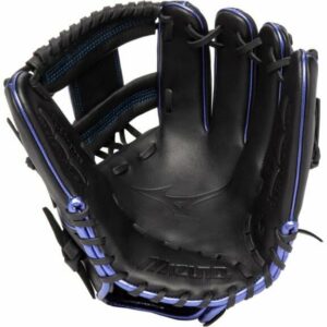 Mizuno MVP Prime SE 11.5 in Infield Baseball Glove Black/Royal - Sball/Bball Glove And Mitt at Academy Sports