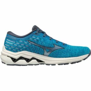 Mizuno Men's Wave Inspire 17 WAVEKNIT Running Shoes Bright Blue/White, 8.5 - Men's Running at Academy Sports