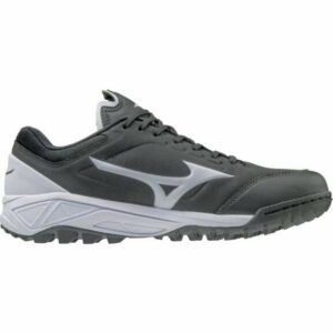 Mizuno Women's Dominant All-Surface Turf Shoes Gray/White, 8.5 - Women's Softball at Academy Sports