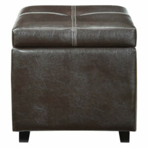 Modern Contemporary Living Room Ottoman Brown