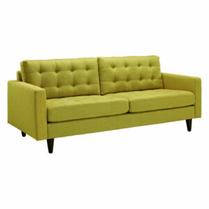 Modern Contemporary Living Room Upholstered Sofa Wheatgrass