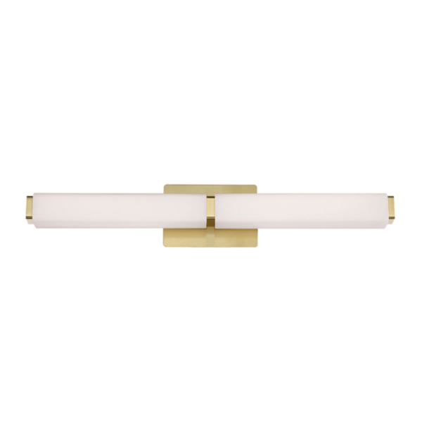 Modern Forms WS-3127 Vogue 27" Wide LED Bath Bar Brushed Brass / 2700K Indoor Lighting Bathroom Fixtures Bath Bar