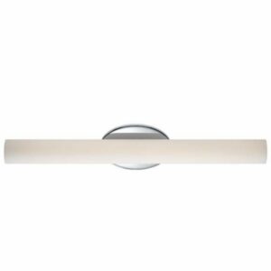 Modern Forms WS-3624 Loft 24" Wide LED Bath Bar Chrome / 3000K Indoor Lighting Bathroom Fixtures Bath Bar