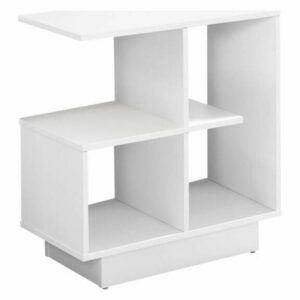 Monarch Specialties I 2094 24"H Living Room Accent Table, White