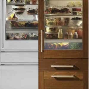 Monogram 30 Inch 30" Built In Counter Depth Bottom Freezer Refrigerator ZIK30GNNII