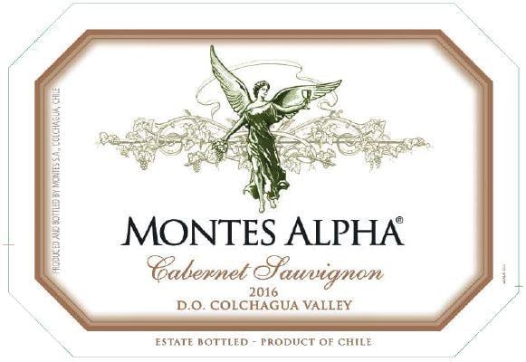 Montes 2016 Alpha Series Cabernet Sauvignon - Red Wine