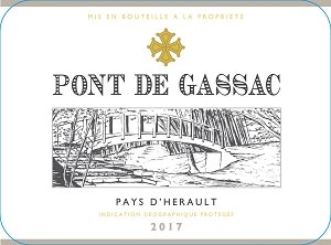 Moulin De Gassac 2017 Pays d'Herault Pont de Gassac - Red Wine