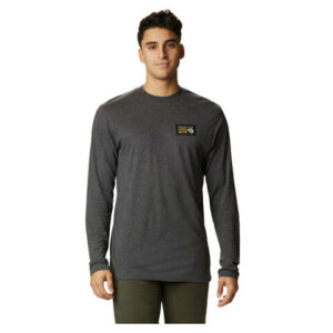 Mountain Hardwear Classic Long Sleeve Shirt Heather Black Sm