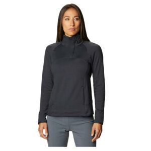 Mountain Hardwear Frostzone 1/4 Zip - Women's Dark Storm Lg