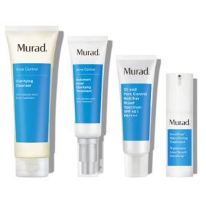 Murad 60-Day InvisiScar Kit | 4-Piece Gift | Acne Scar Treatment