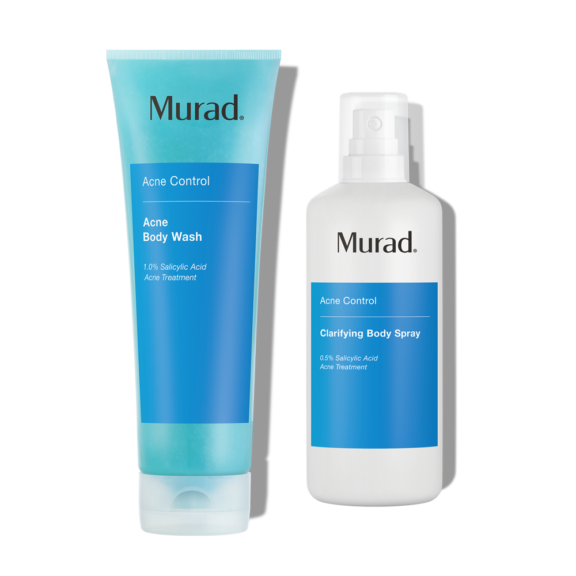 Murad Clarifying Body Duo - 2 Piece Set - Treats Blemishes & Prevents Breakouts Murad Clarifying Body Duo - 2 Piece Set - Treats Blemishes & Prevents Breakouts