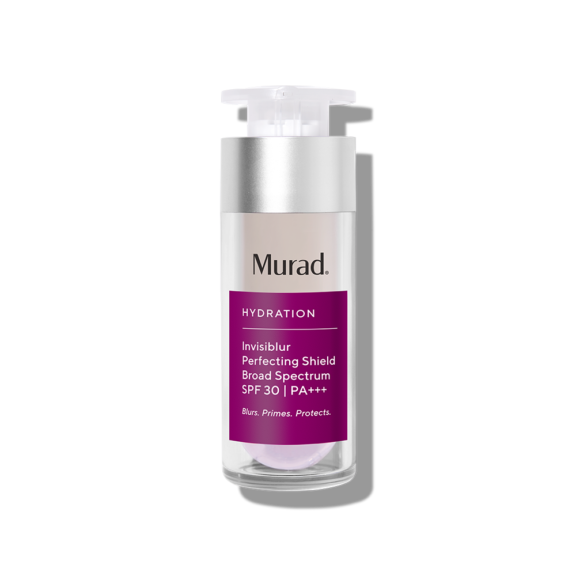 Murad Invisiblur Perfecting Shield Broad Spectrum SPF 30 | 1.0 Oz. | Primer That Blurs & Protects Murad Invisiblur Perfecting Shield Broad Spectrum SPF 30 | 1.0 Oz. | Primer That Blurs & Protects