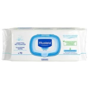 Mustela Cleansing Wipes Delicately Fragranced - 70.0 ea