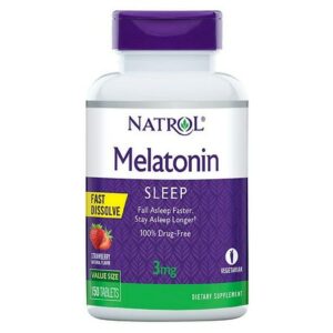 Natrol Melatonin 3 mg Fast Dissolve Tablets Strawberry - 150.0 EA