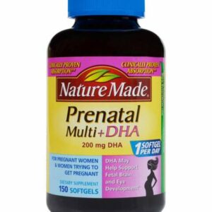 Nature Made Vitamins & Supplements - 150-Ct. Prenatal Multi + DHA Softgel