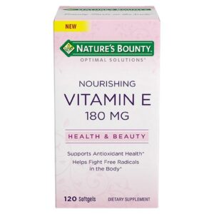 Nature's Bounty Vitamin E 400 IU Softgels - 120.0 ea