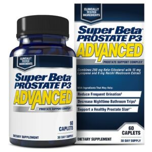 New Vitality Super Beta Prostate P3 Advanced Caplets - 60.0 ea
