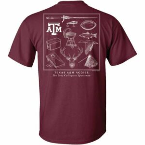 New World Graphics Men's Texas A&M University Team Sportsman Montage Short Sleeve T-Shirt Maroon, Large - NCAA Accessories at Academy Sports