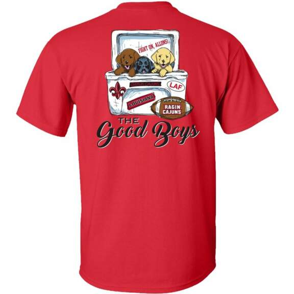 New World Graphics Men's UL Lafayette Ragin Cajuns Team Cooler Puppies T-Shirt Red, 3X-Large - NCAA Men's Tops at Academy Sports New World Graphics Men's UL Lafayette Ragin Cajuns Team Cooler Puppies T-Shirt Red, 3X-Large - NCAA Men's Tops at Academy Sports