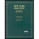 New York Practice-2009 Supplement