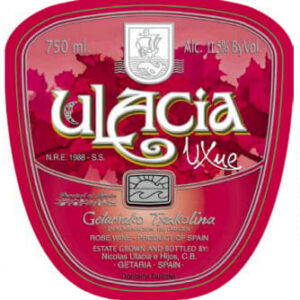 Nicolas Ulacia e Hijos 2018 Ulacia Txakolina Rose - Rosé Rosé Wine