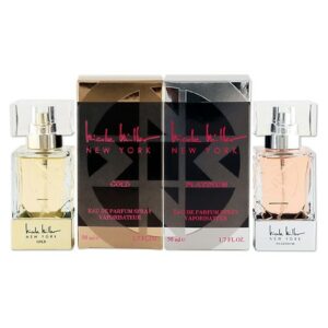 Nicole Miller Fragrance Duo Gold & Platinum Eau De Parfum Sprays Fruity Floral Gourmand & Floral Chypre - 1.0 ea