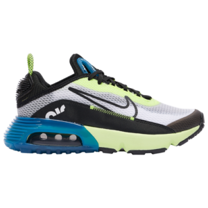 Nike Boys Nike Air Max 2090 - Boys' Grade School Running Shoes White/Black/Volt Size 05.0