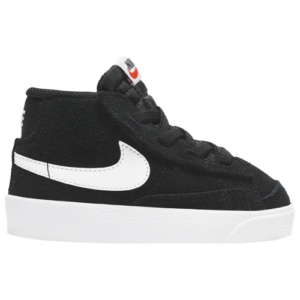 Nike Boys Nike Blazer Mid '77 - Boys' Toddler Basketball Shoes Black/White/Orange Size 06.0